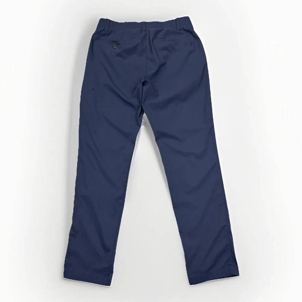 Under Armour Men's Showdown Gray Blue Golf‎ Pants Size 34 Regular Straight